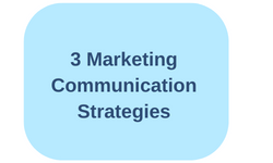 3 marketing communication strategies