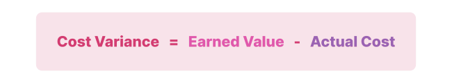 Cost Variance