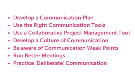 7 Tactics to Avoid Communication Breakdowns