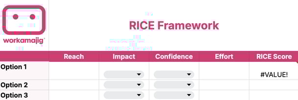 Rice Framework Template screenshot