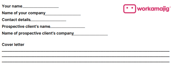 RFP Template screenshot