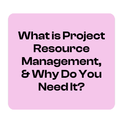 What is Project Resource Management, & Why Do You Need It