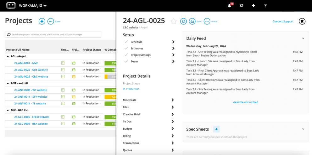 Project Organization Tools 10 Best Project Management Tools for Creative Agencies in 2026