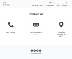 contact