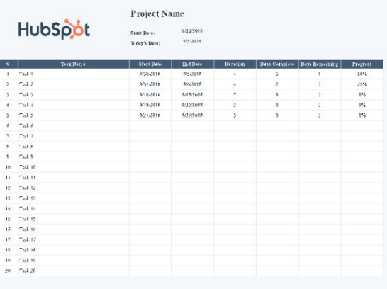 Libreoffice Gantt Chart