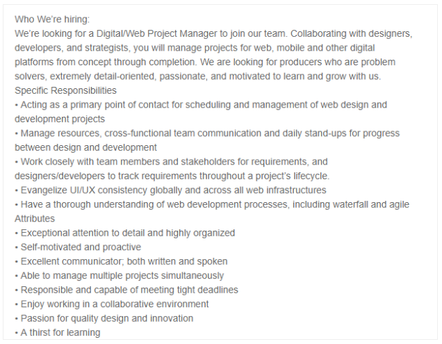 who we're hiring