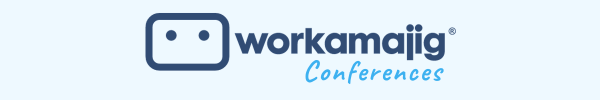 workamajig conferences logo blue